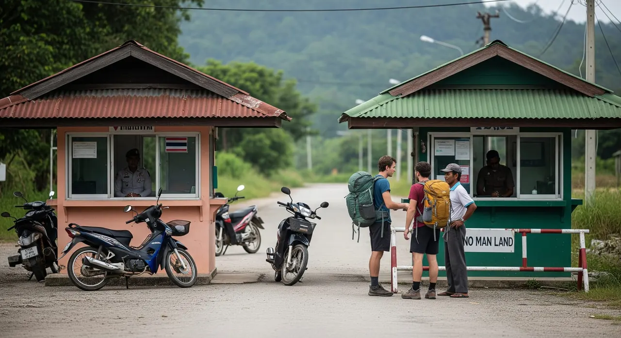 Alternative Thailand border crossings into Malaysia and Laos used for visa runs in 2025.